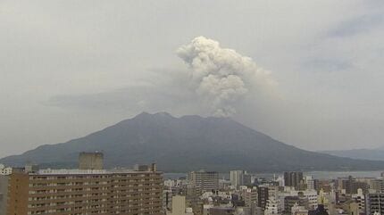 桜島の「連続噴火」続く　やや多量の降灰【きょう・あすの降灰予報】鹿児島